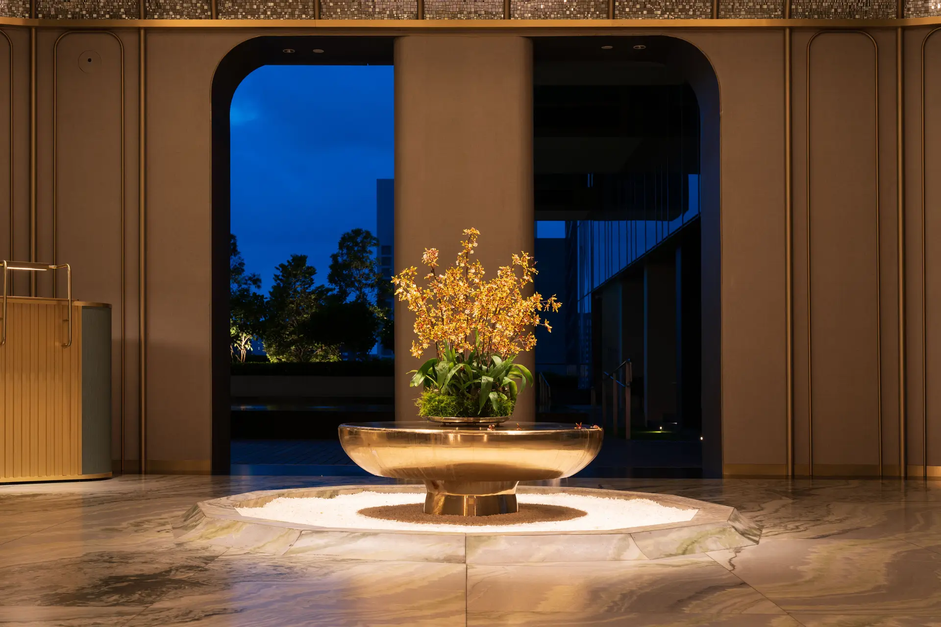 Orquessa Luxe Harbor Lobby