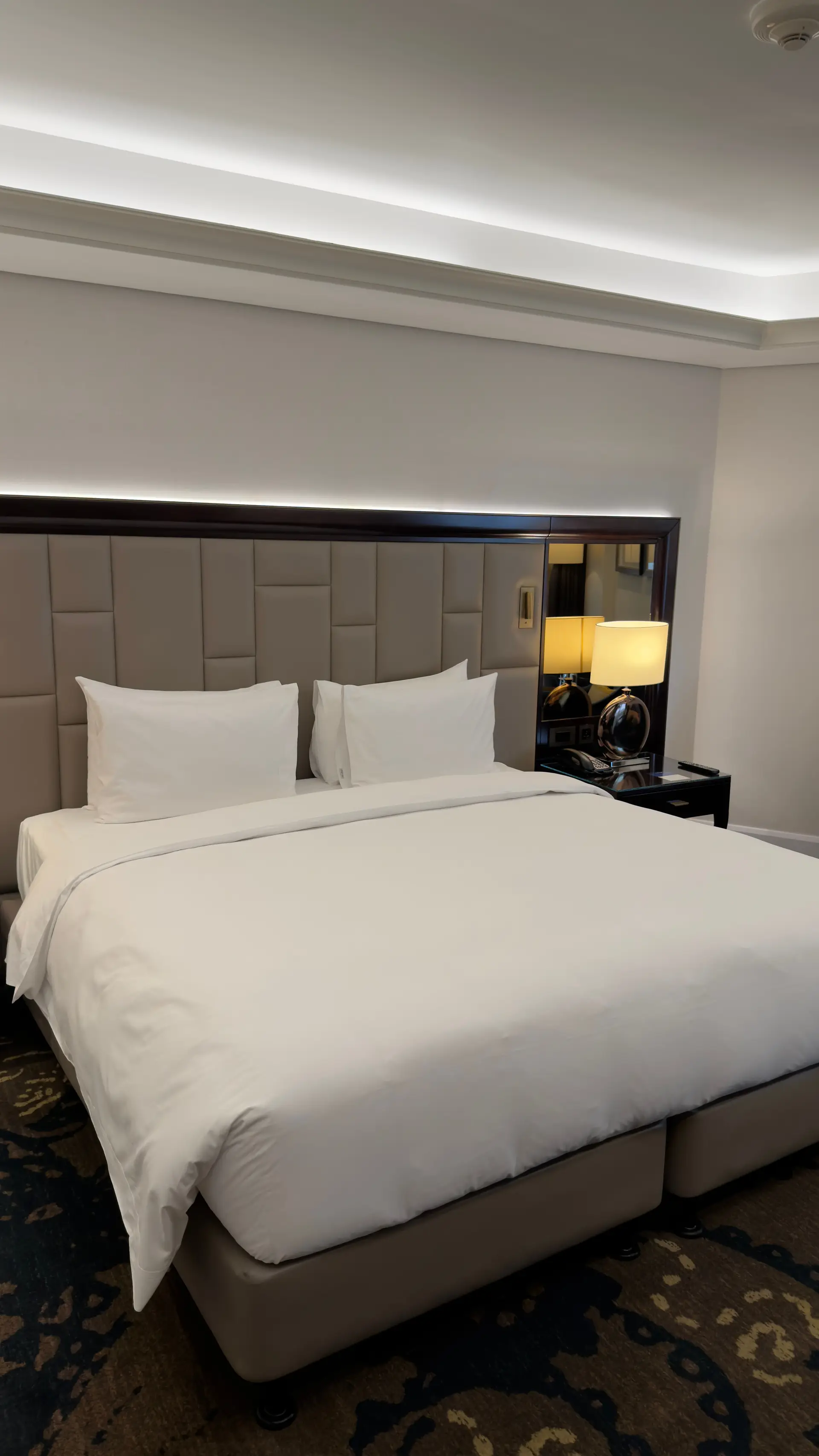 Ylellinen hotellihuone Helsingissä